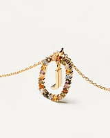 Letter J Necklace