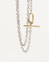 Long Beat Chain Necklace