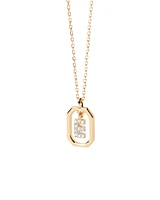 Mini Letter E Necklace