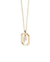 Mini Letter F Necklace