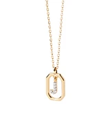 Mini Letter J Necklace