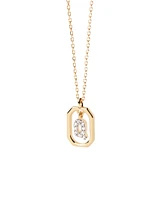 Mini Letter Q Necklace