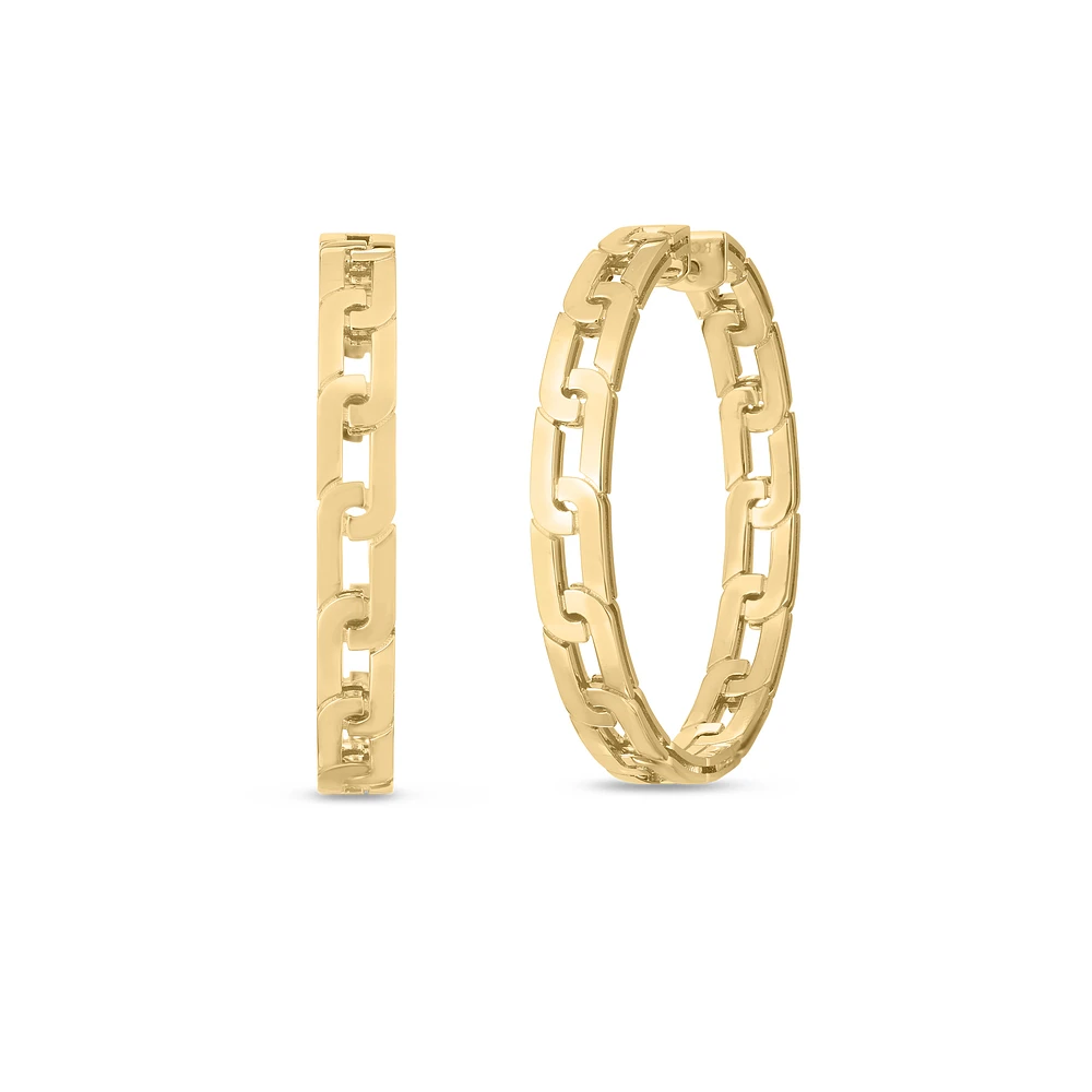 Navarra 35mm Hoop Earrings