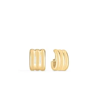 18K Yellow Gold Oro Classic Earrings