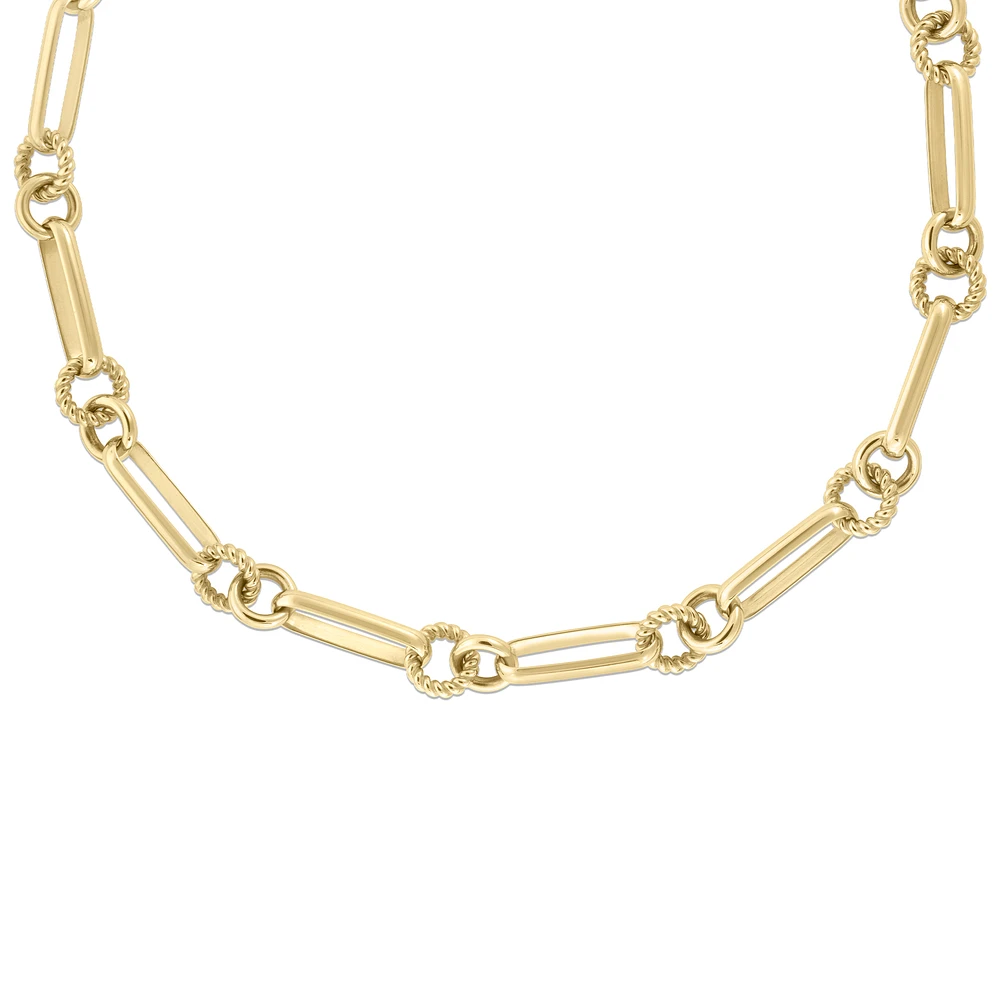 18K Yellow Gold Oro Classic Necklace