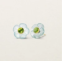 Sophie Joanne's 14KYG Island Flower Stud Earrings