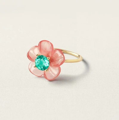 Sophie Joanne's 14KYG Small Island Flower Ring