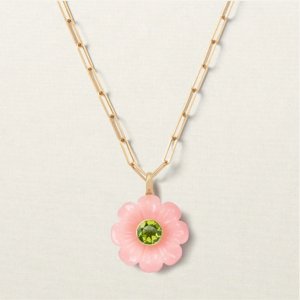 Sophie Joanne's 14KYG Daisy Flower Pendant