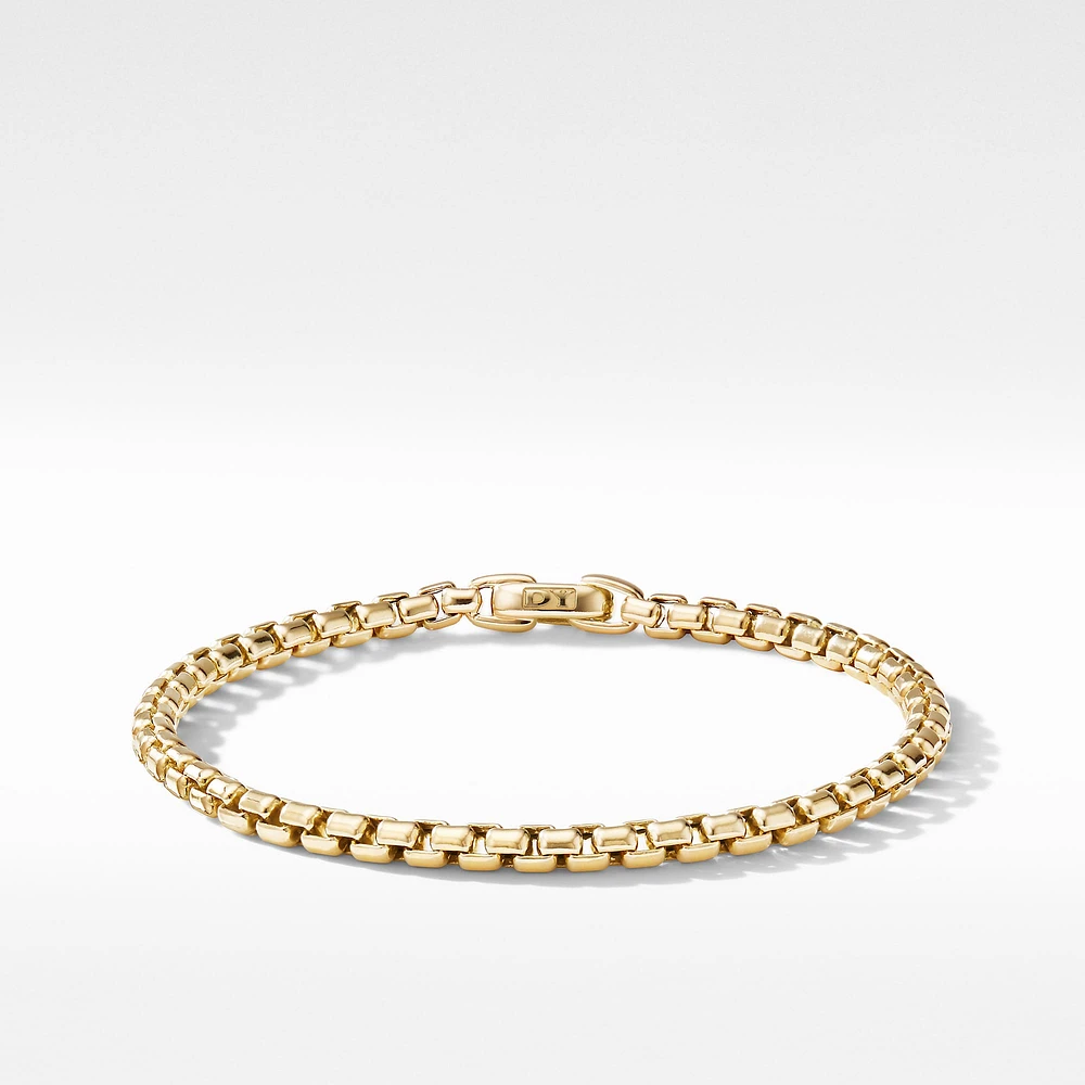 DY Bel Aire Box Chain Bracelet in 18K Yellow Gold