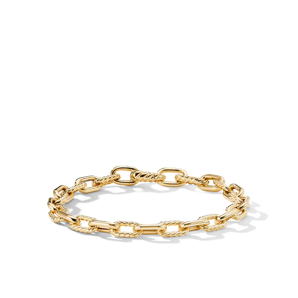 DY Madison Chain Bracelet in 18K Yellow Gold