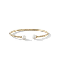 Pure Form Smooth Bracelet in 18K Yellow Gold, 9.5mm