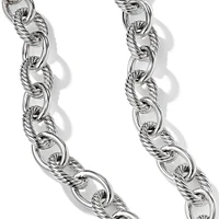 DY Madison Toggle Chain Necklace in Sterling Silver