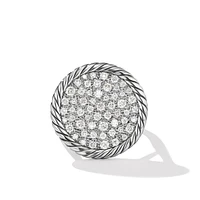 DY Elements Ring in Sterling Silver with Diamonds
