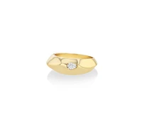 Lizzie Mandler 18K yellow gold Liquid Gold ring