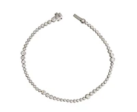 18K White Gold Rainsun Diamond Tennis Bracelet