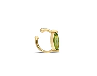 ´Sera“ Floating Marquise Ear Cuff - Peridot