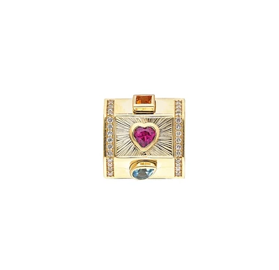 Yarí “Tesoro” Nugget Charm Pendant