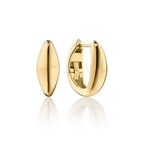 18K Gold Large "Points North" Earring