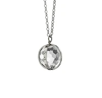 "Carpe Diem" Charm Necklace in Silver