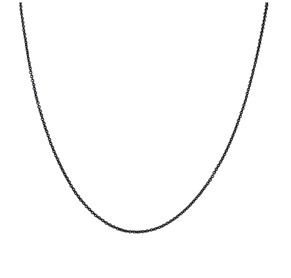 Black Steel "Charlie" Chain