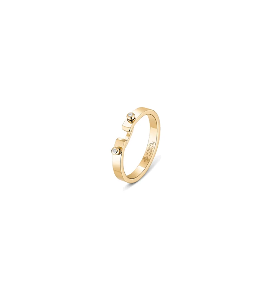 Monday Morning PM Mood Ring In Yellow Gold