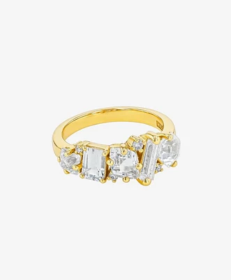 Nadima Blend White Topaz Ring