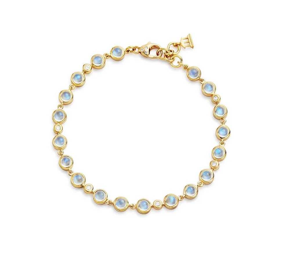 Blue Moon Link Bracelet