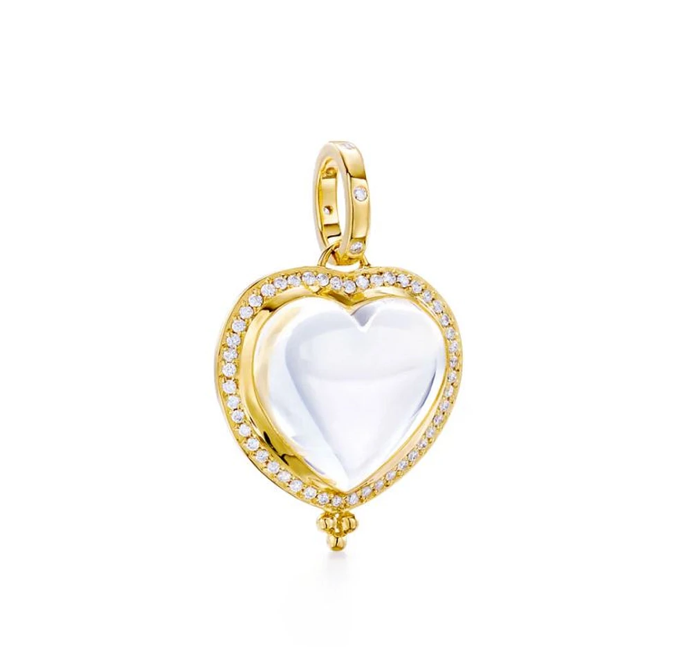 Pave Heart Pendant