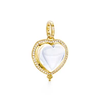 Pave Heart Pendant