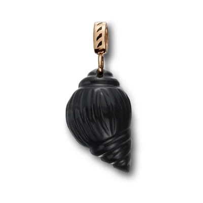 Carved Tulip Shell Charm