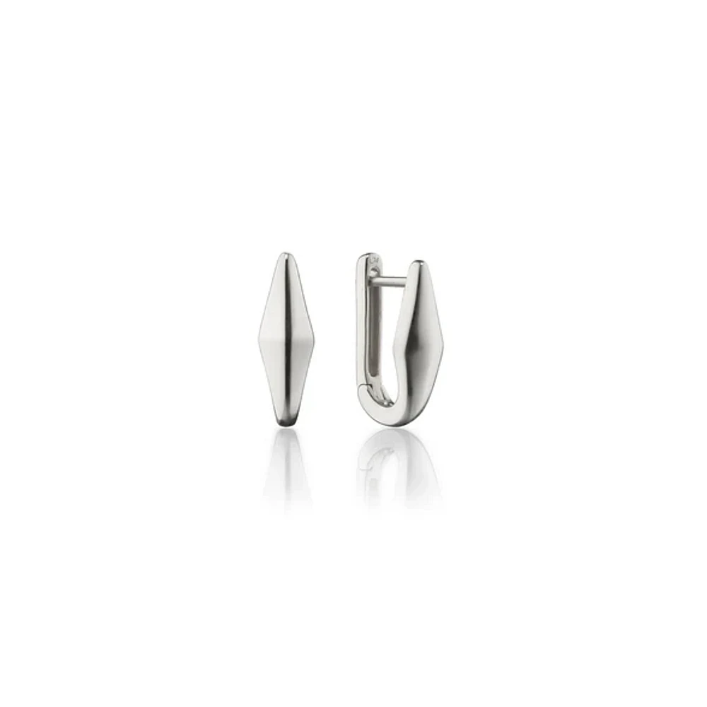 Sterling Silver "Points North" Earring