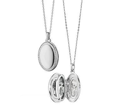 The Four Image "Midi" Sapphire Locket