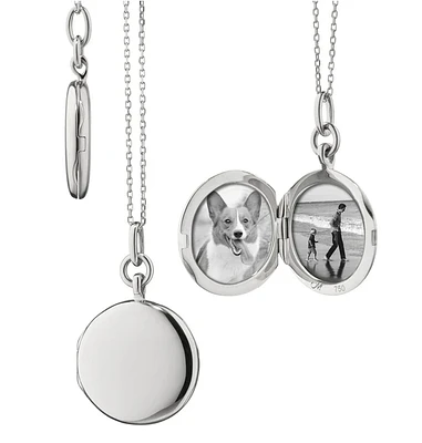 Slim "Quinn" Locket Necklace