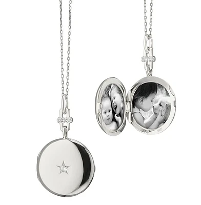 Twinkle Star Locket Necklace