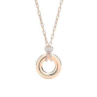 Iconica Necklace with Diamond Pendant