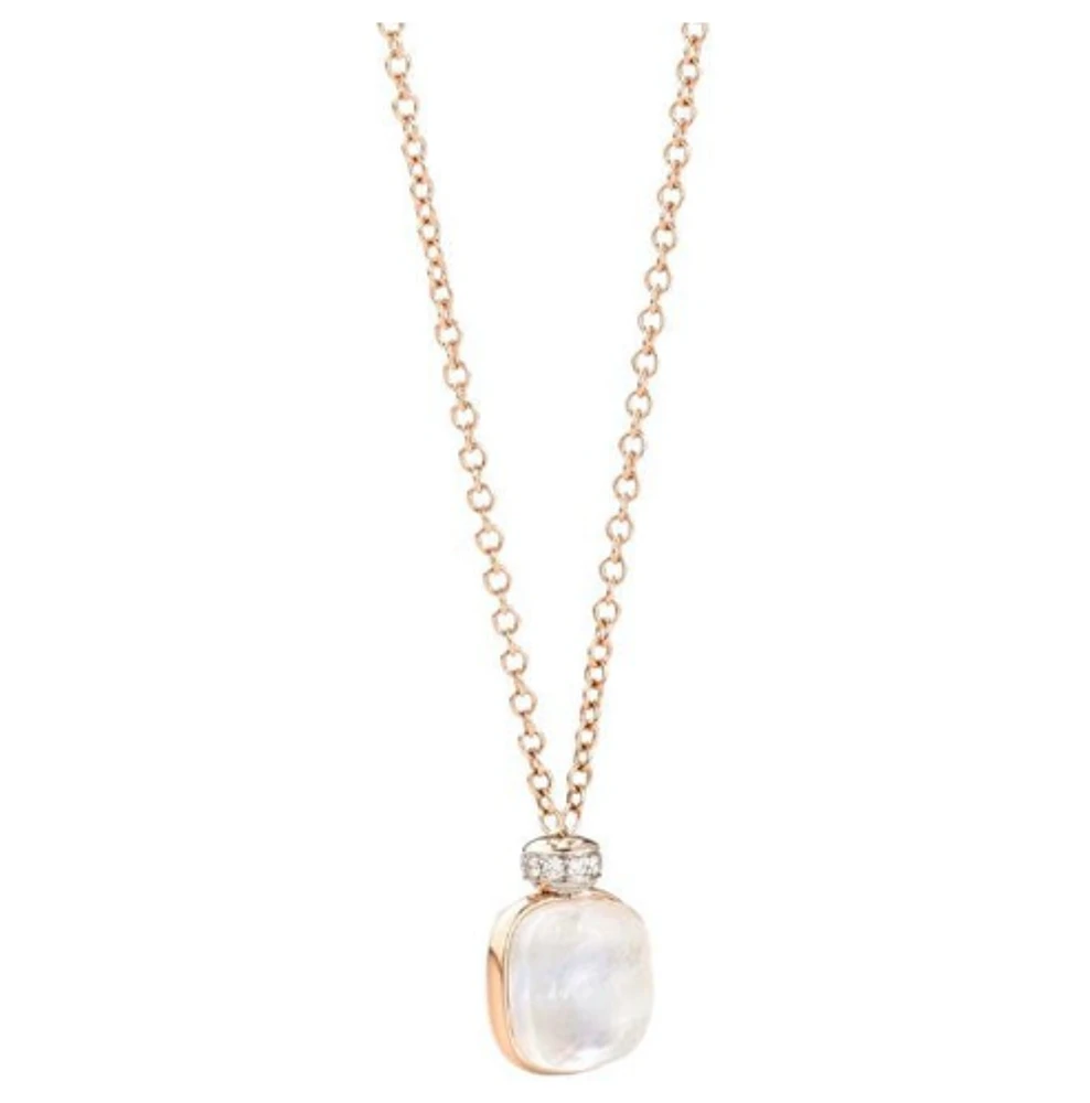 Nudo Classic Necklace with White Topaz Pendant