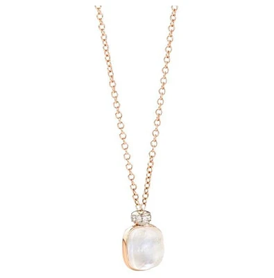 Nudo Classic Necklace with White Topaz Pendant