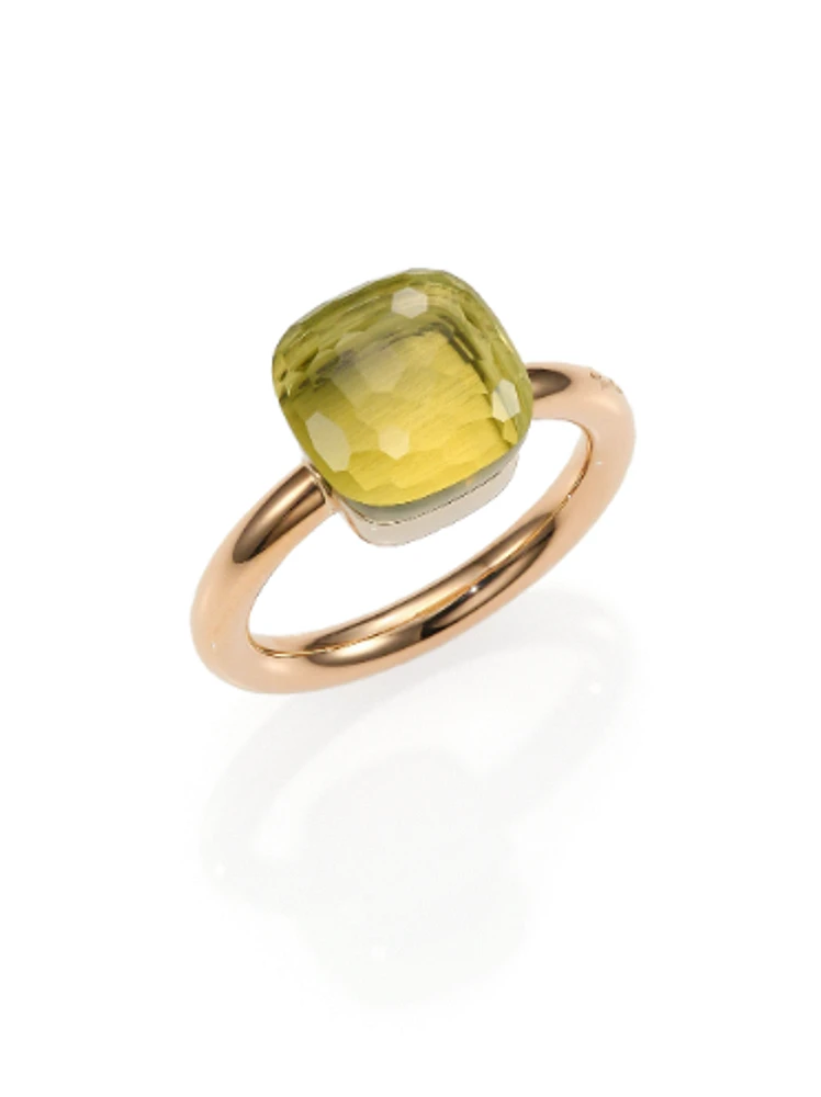 Nudo Classic Lemon Quartz Ring