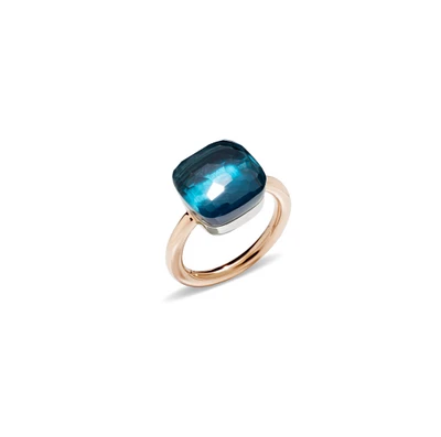 Nudo Maxi London Blue Topaz Ring