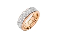 Pomellato's 18KRWG Iconica White Diamond Small Band Ring