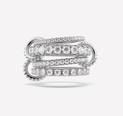 Alix Platinum Pavé