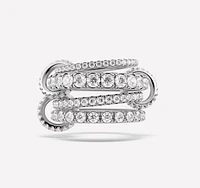 Alix Platinum Pavé