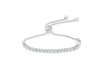 Diamond Bolo Bracelet