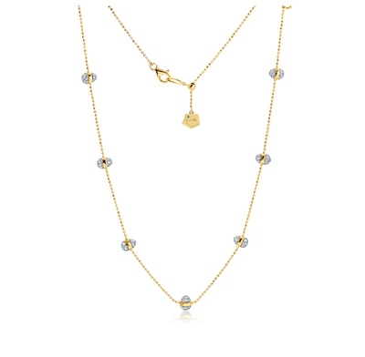 Diamond Bahia Station Necklace