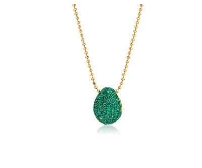 Emerald Bahia Pendant & Necklace