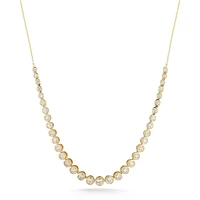 Lulu Jack Graduating Bezel Tennis Necklace