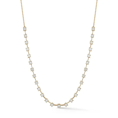 Ava Bea Interval Tennis Necklace