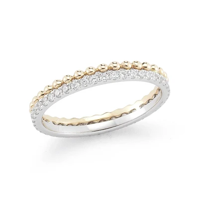 Poppy Rae Diamond Pebble Gold Ring