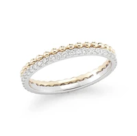 Poppy Rae Diamond Pebble Gold Ring