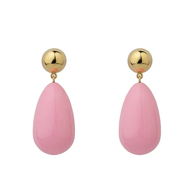 Baby Pink Drop Earrings